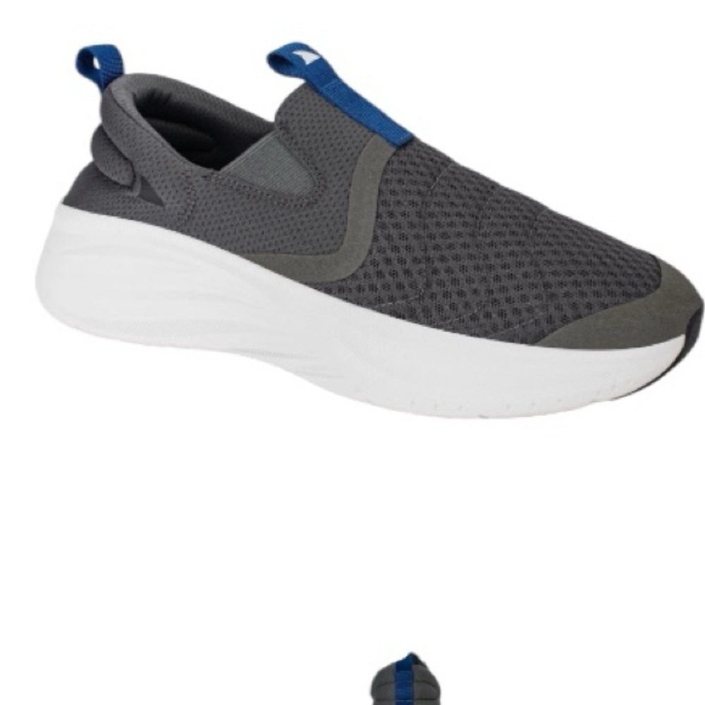NEW! Rugged Shark Men's Active Recovey Step In Shoes Size 8 or 13 Gray